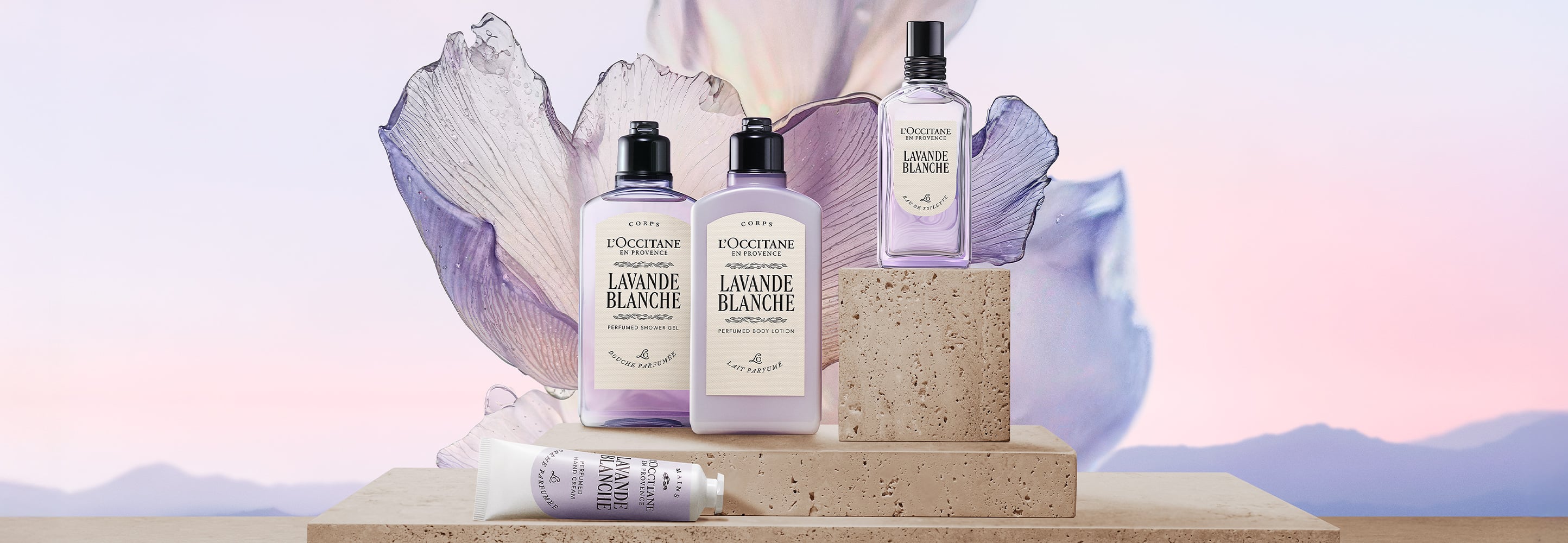Lavende Blanche Collection, Bath, Body & Hand Care | L'Occitane